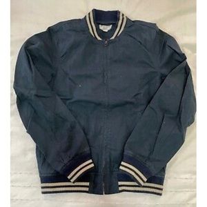 ISO JCrew Wallace & Barnes navy baseball bomber jacket, Size Small or Medium